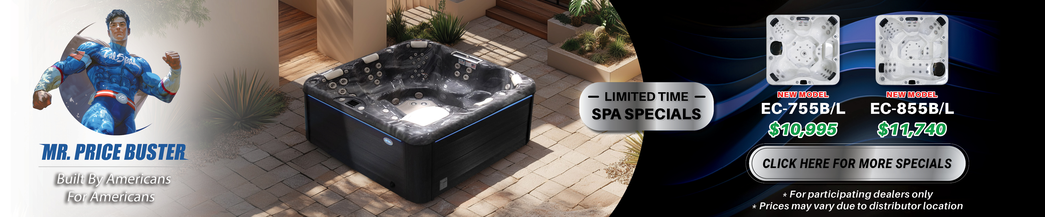 Calspas hot tub being used in a family setting - Owensboro